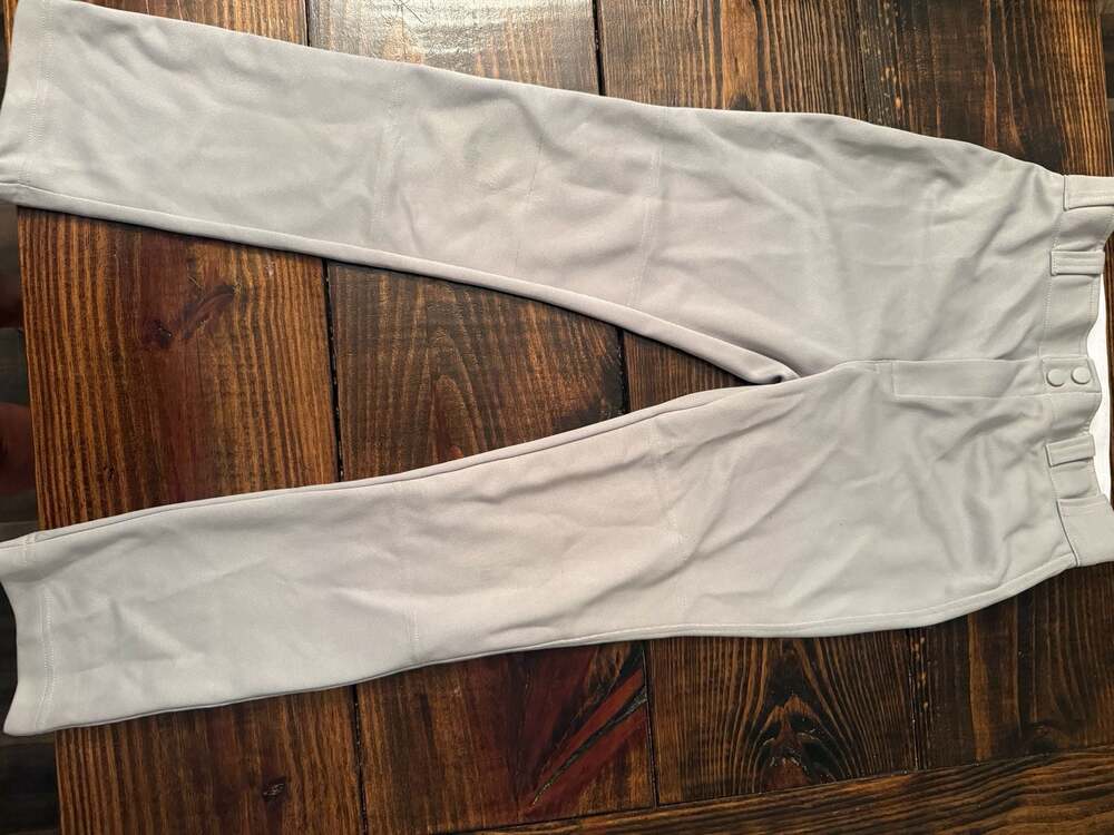 Easton Youth XL Gray Baseball Pants